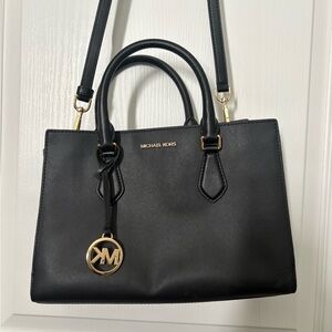Michael Kors Black Satchel Bag